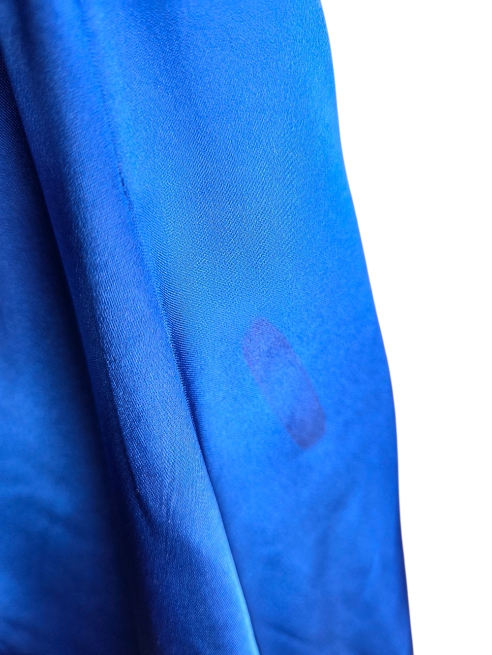 Bill Levkoff Blue Bridesmaid Short Dress Prom Wedding Size 10 - Picture 4 of 6